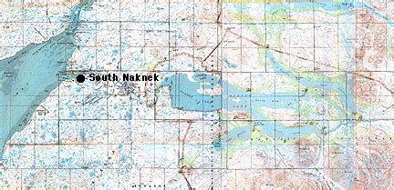 South Naknek Place Names Whole Map | Project Jukebox