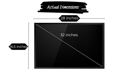 32-inch TV Dimensions And Viewing Distance TVsGuides, 46% OFF