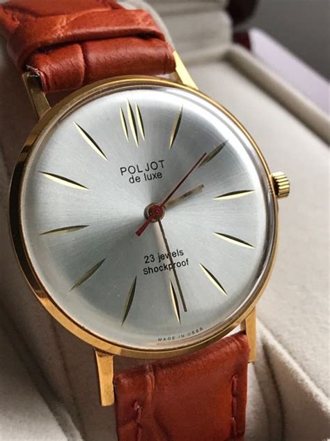 Poljot De Luxe Ultra Slim Men S Watch Export Series Catawiki