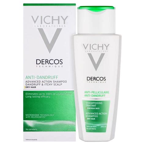 VICHY DERCOS ANTI DANDRUFF SH. 200ML DRY HAIR - Seif Pharmacies