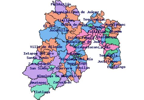 Mapa Del Estado De Mexico Con Sus Municipios Descargar E Imprimir Mapas Images