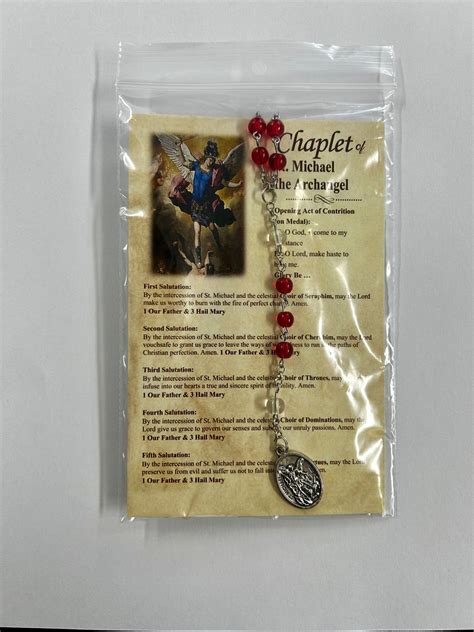 Chaplet of St Michael & chaplet beads – The Catholic Shop