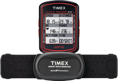 Timex Uhr Uhren Ironman Cycle Trainer Bodylink System T5K615 Amazon