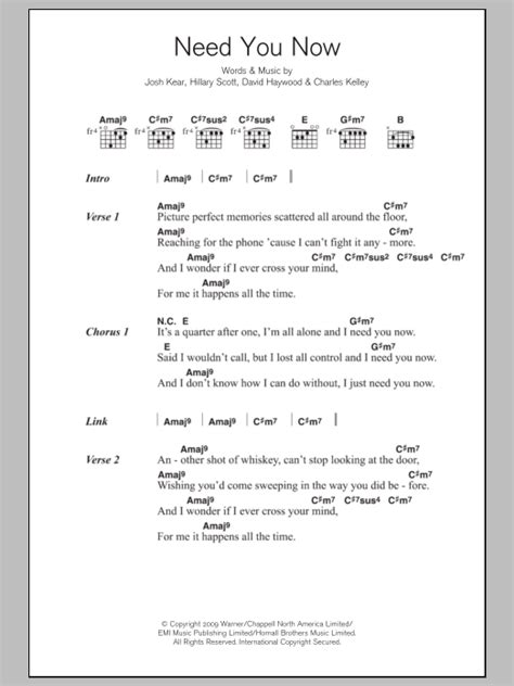 Need You Now by Adele - Guitar Chords/Lyrics - Guitar Instructor