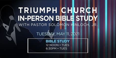 Triumph Church Bible Study, Triumph Church, Detroit, 11 May 2021