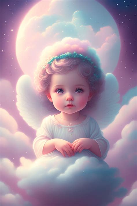 Baby Angel Wallpapers 4k Hd Baby Angel Backgrounds On Wallpaperbat