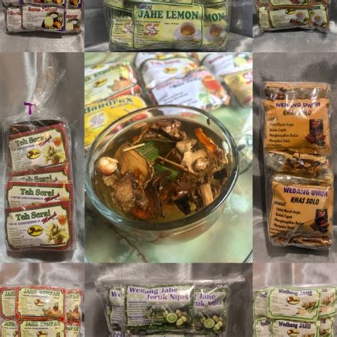 Jual Aneka Wedang Rempah Khas Solo Shopee Indonesia