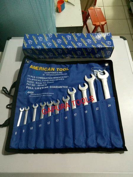 Jual Kunci Ring Pas Set 11 Pcs 11 Pcs Combination Wrench Set Di