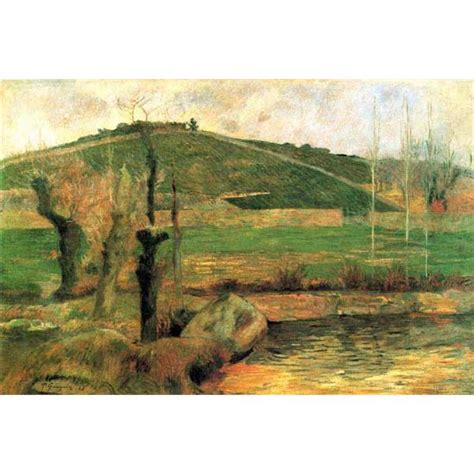 Paul Gauguin Look At Sainte Margueritte Near Pont Avon