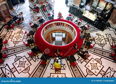 Beautiful Interior of the Historical Cafe Editorial Image - Image of ...