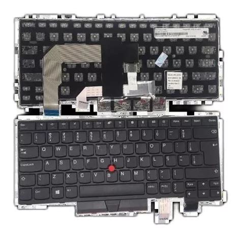 Teclado para portátil Lenovo Thinkpad T470 T480 Br S Lighting