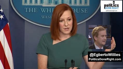 Jen Psaki Throws Shade On Trump As She Answers Fox News Reporter