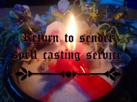 Return To Sender Candle Witchcraft Spell Photos Within 24 Etsy Uk