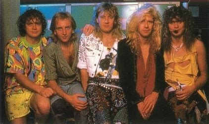 Def Leppard News Years Ago Def Leppard End Hysteria Tour Steve