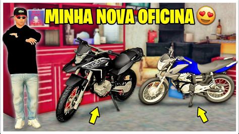 Mostrando As Motos Que Eu Comprei No Leil O Lancei Uma Oficina Gta