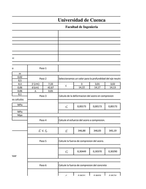 SOLUTION Algoritmo Para Hormigon Studypool