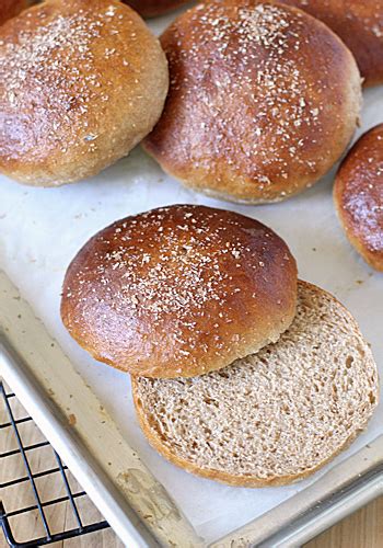 The Galley Gourmet: Whole Wheat Hamburger Buns