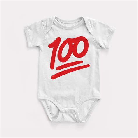 100 Emoji Baby Bodysuit – BabyDoopy