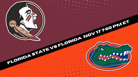 Florida State Seminoles Vs Florida Gators College Basketball Picks And Predictions For 11 17