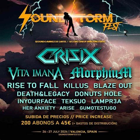 Nueva Tanda De Confirmaciones De La Primera Edici N Del Sxundstorm Fest