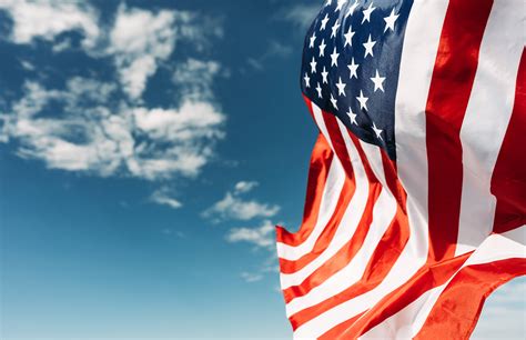 Download Blue Sky Usa Flag Iphone Wallpaper | Wallpapers.com