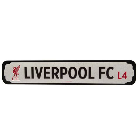 Deluxe Stadium Sign Official Liverpool Fc Merchandise