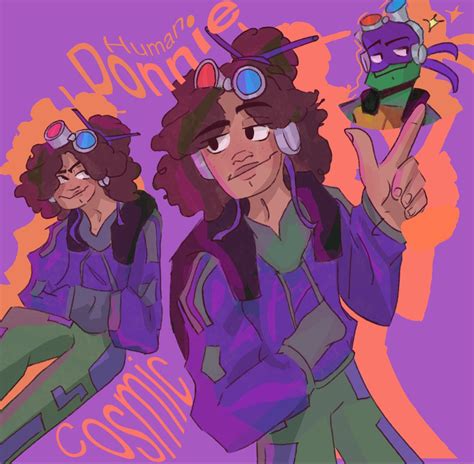 💜Rottmnt Donnie as a human!💜 in 2023 | Tmnt, Teenage mutant ninja turtles art, Ninja turtles art