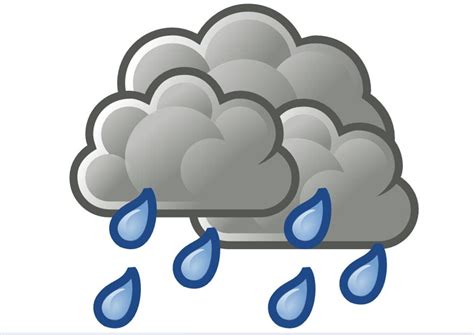 Chuva Para Colorir