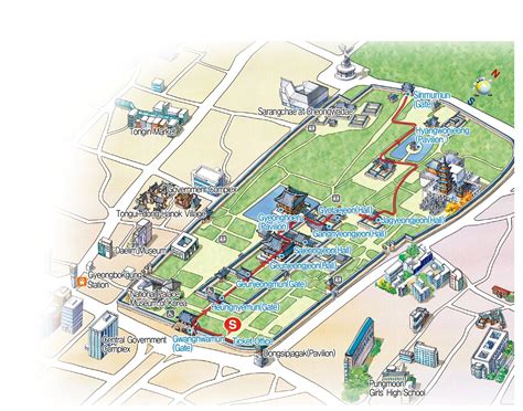 Gyeongbokgung Palace Map