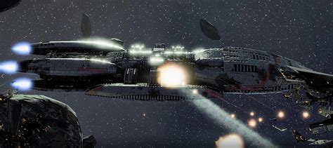 Battlestar Battlestar Galactica Deadlock Galactica Space Space Battle War Ship