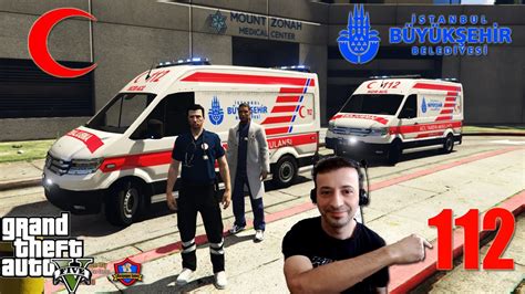 GTA 5 AMBULANS MODU SİLAHLI ÇATIŞMANIN ORTASINDA KALDIK LSPDFR 4 YouTube