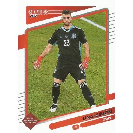 Comprar Cromo Unai Simon Base Spain Donruss Soccer Road To Qatar