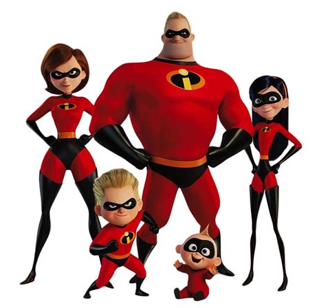 The Incredibles Family PNG by jakeysamra on DeviantArt