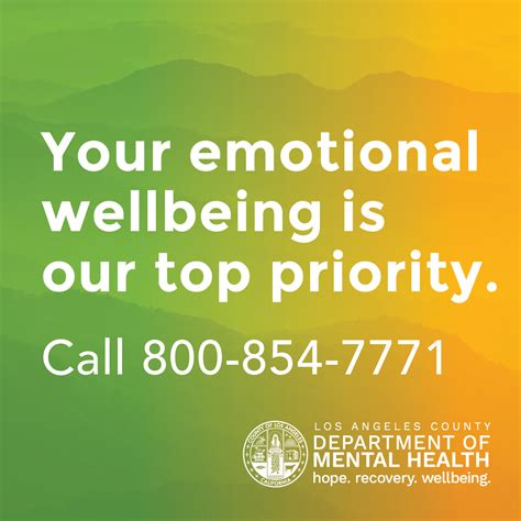 La County Dept Of Mental Health On Twitter If You Are Affected By