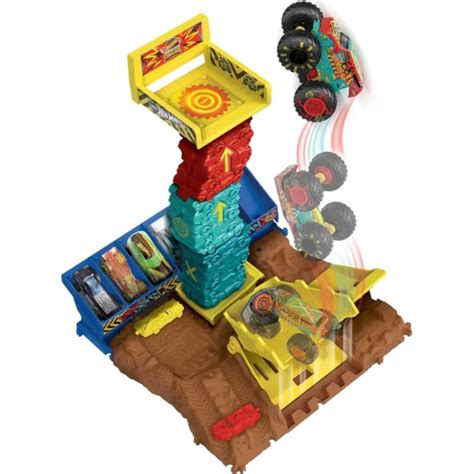 Hot Wheels Monster Trucks Playset Arena Smashers