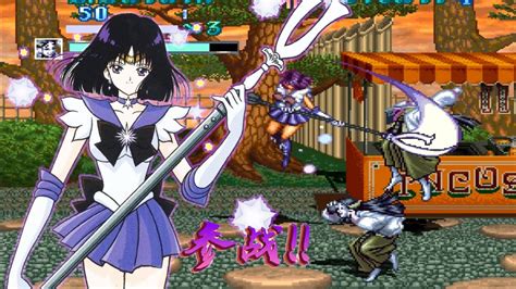 Openbor Sailor Moon Arcade Sailor Saturn Enters The War Youtube