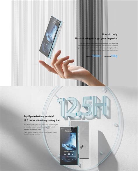FiiO JM21 Portable High Resolution Lossless Music Player