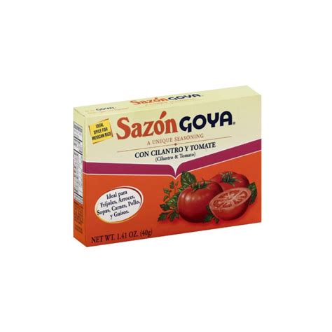 Saz N Con Cilantro Y Tomate Goya G Oz Supermarket Es