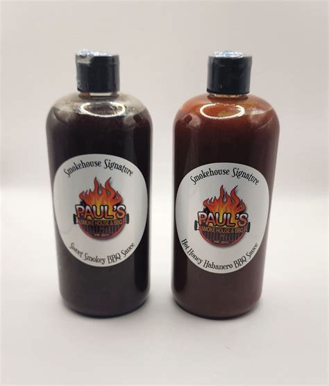 Smokehouse Signature BBQ Sauces | Paul's Smokehouse