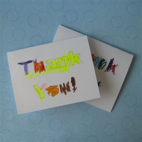 Steph Jacobson Designs: kids thank you cards