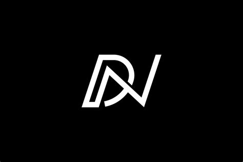 Minimal Letter DN Logo Design Vector Template 6419509 Vector Art at ...