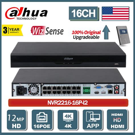 Dahua Ch Poe Wizsense Network Video Recorder Ai Ubuy India