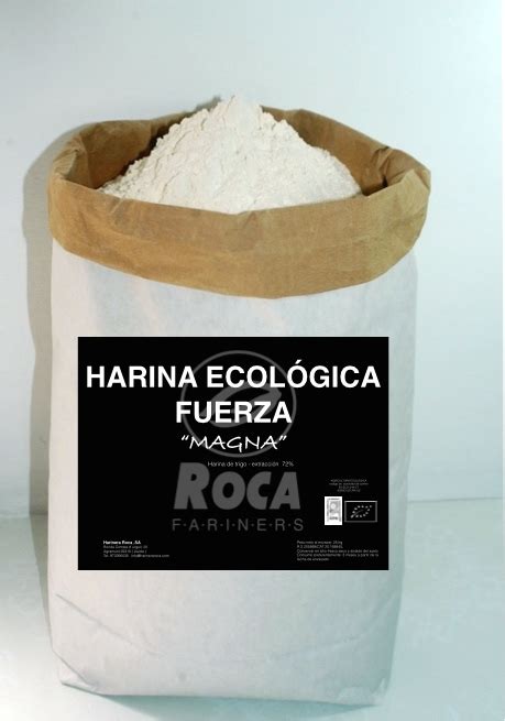 Harina De Trigo Fuerza Magna Ecol Gica Farinera Roca