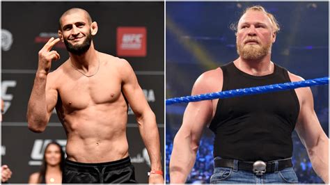 Ufc Welterweight Khamzat Chimaev Calls Out Brock Lesnar