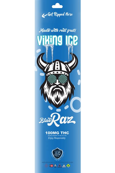 Viking Ice - THC Freezer Pops / Ice Pops for Adults