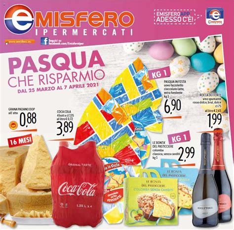 Volantino Emisfero Pasqua Che Risparmio Solo Dal 25 03 Al 7 04 2021