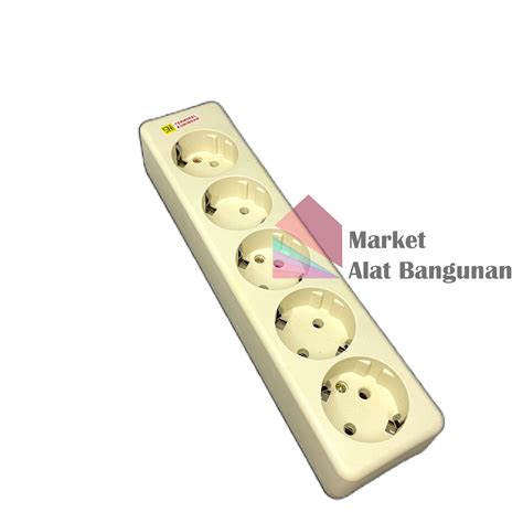 stop kontak  lobang tebal arde kuningan colokan listrik  lubang