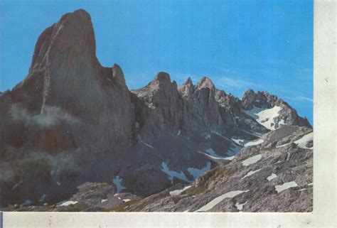 Postal 013645 Cara Oeste Del Naranjo De Bulnes En Los Picos De Europa