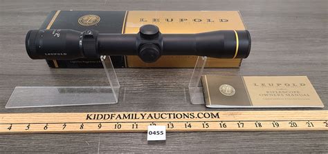 Leupold Firedot Scope Vx R 2 7 X 33mm As New