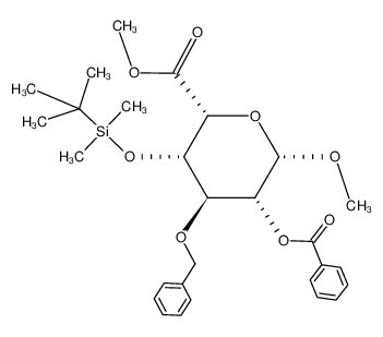 Éster metílico del ácido 2R 3S 4R 5R 6S 5 benzoiloxi 4 benciloxi